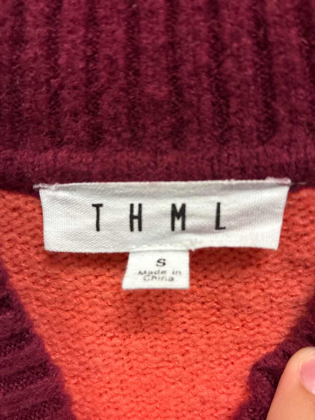 THML Mock Neck Sweater (org$89)