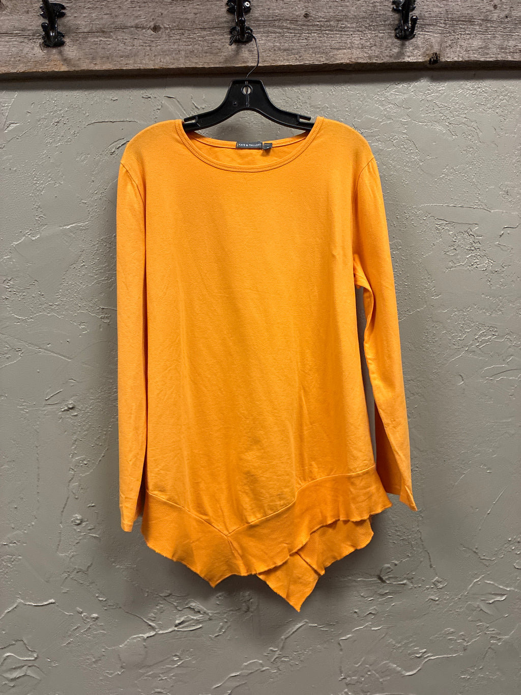 NWOT Kate & Mallory Asym Hem Top (org$49)