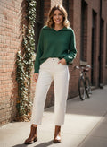 NWT Flamingals Barrel Crop Jeans (org$65)