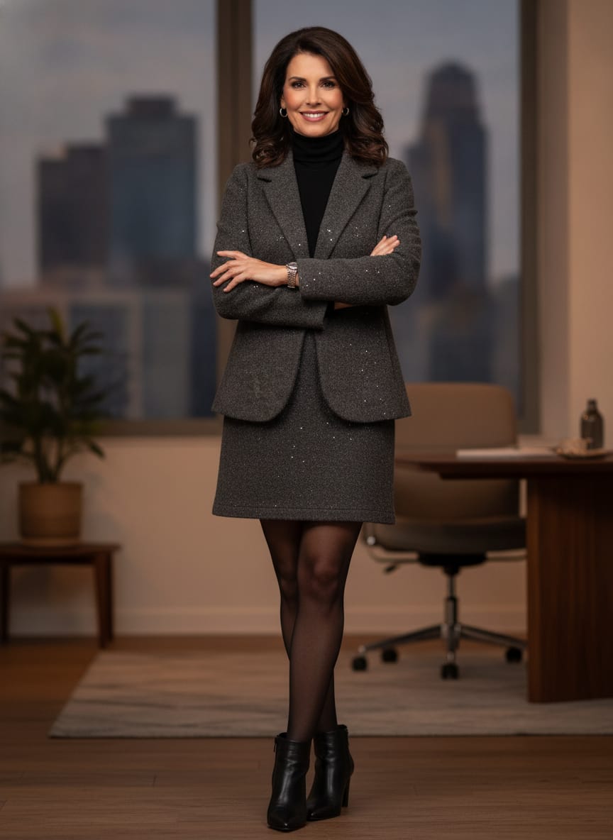 NWOT J Jill Sequin Wool Blend Blazer (org$188)