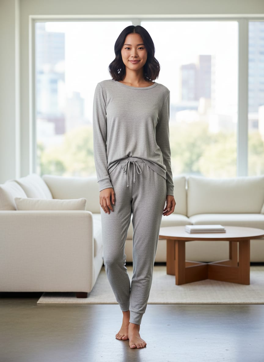 NWT White Mark 2-Piece Lounge Set (org$64)