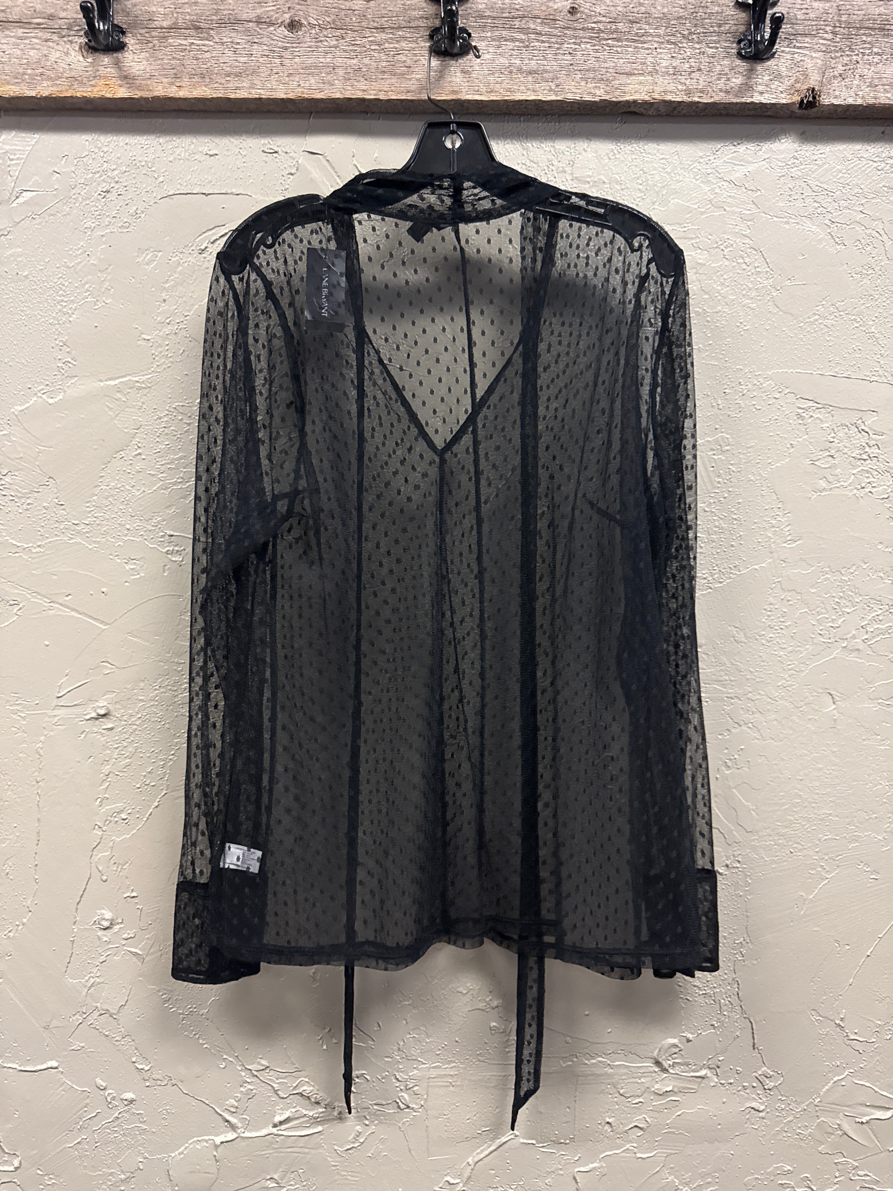 NWT Lane Bryant Sheer Mesh Blouse (org$50)