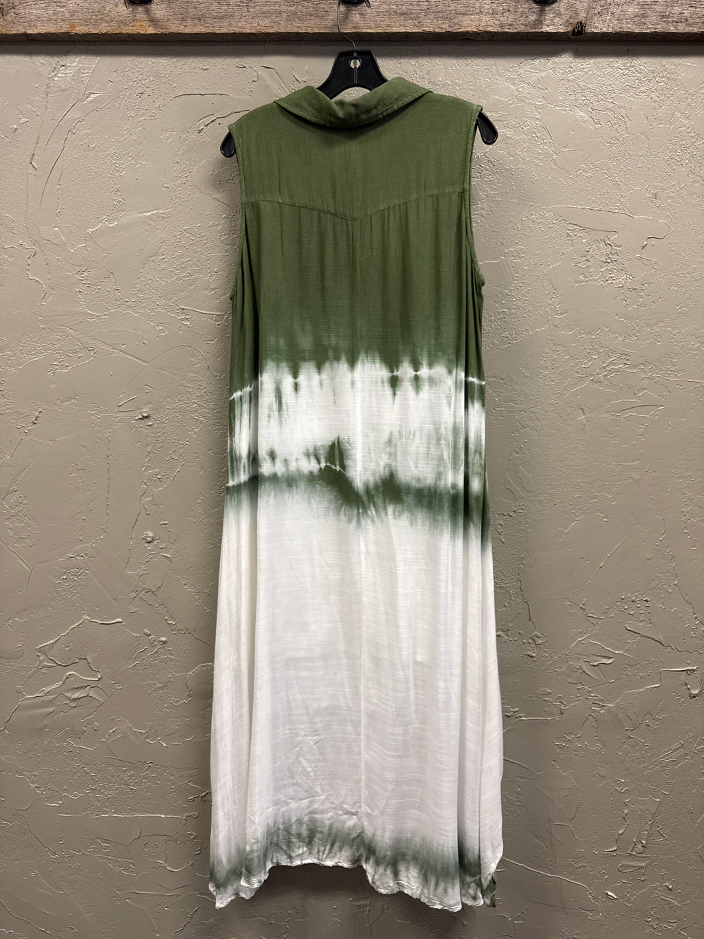 NWOT Indigo Thread Sleeveless Shirt Dress (org$78)