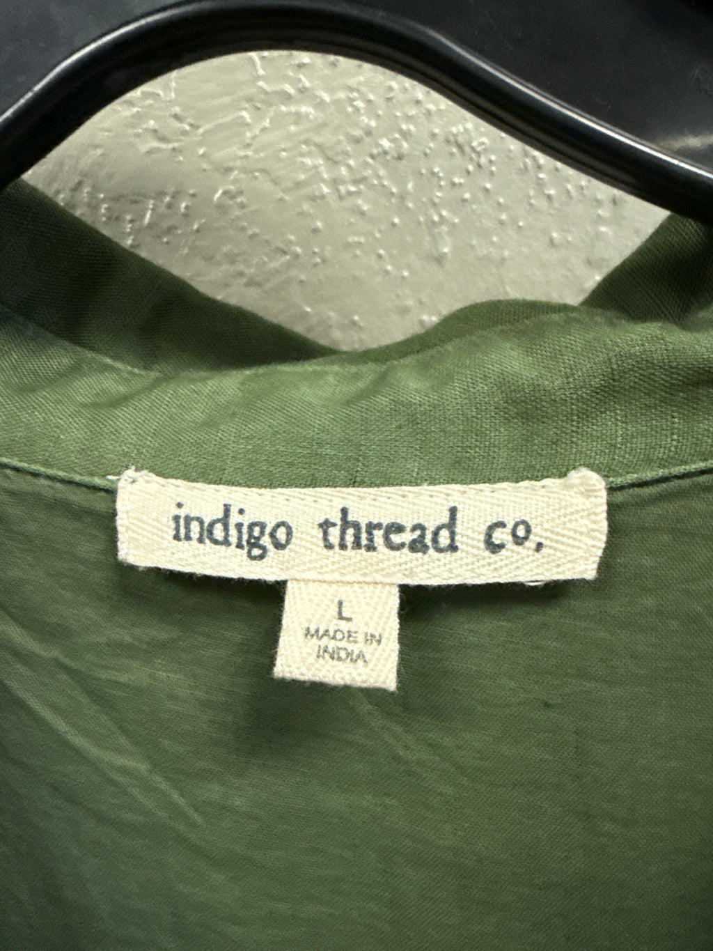NWOT Indigo Thread Sleeveless Shirt Dress (org$78)