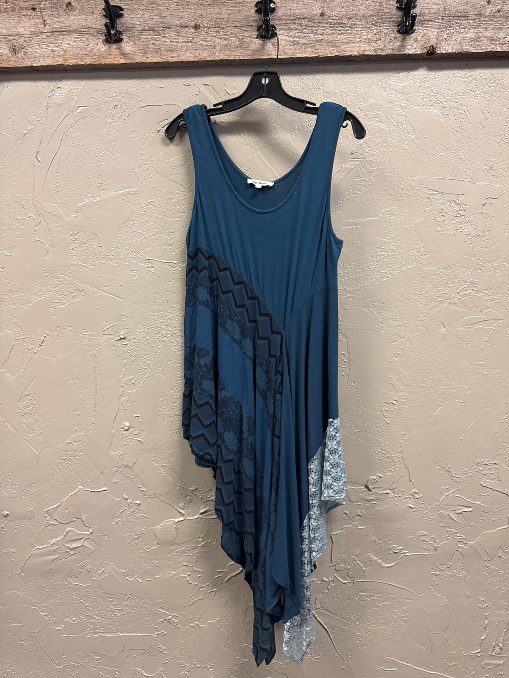 Indigo Thread Sleeveless Tunic