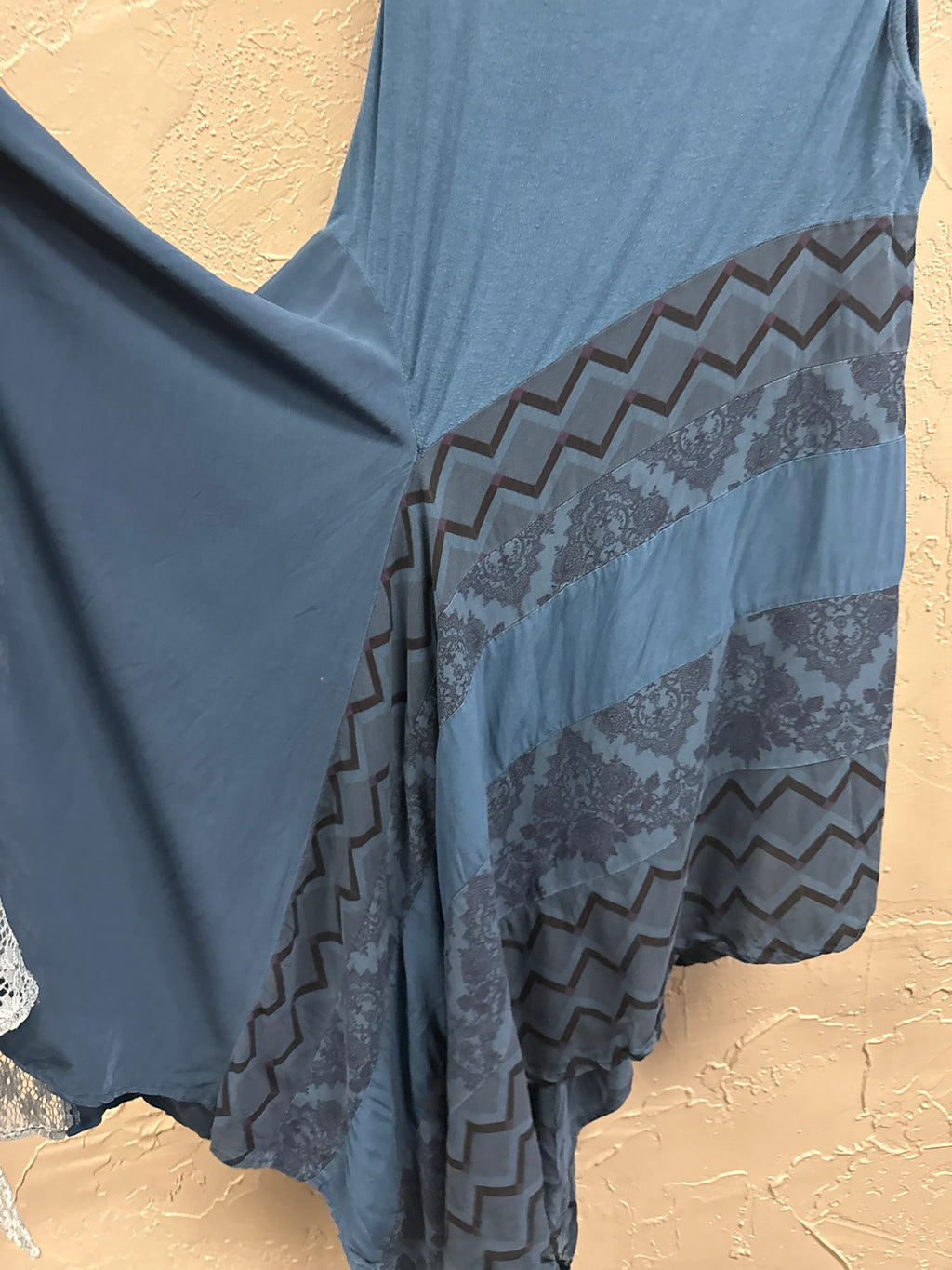 Indigo Thread Sleeveless Tunic
