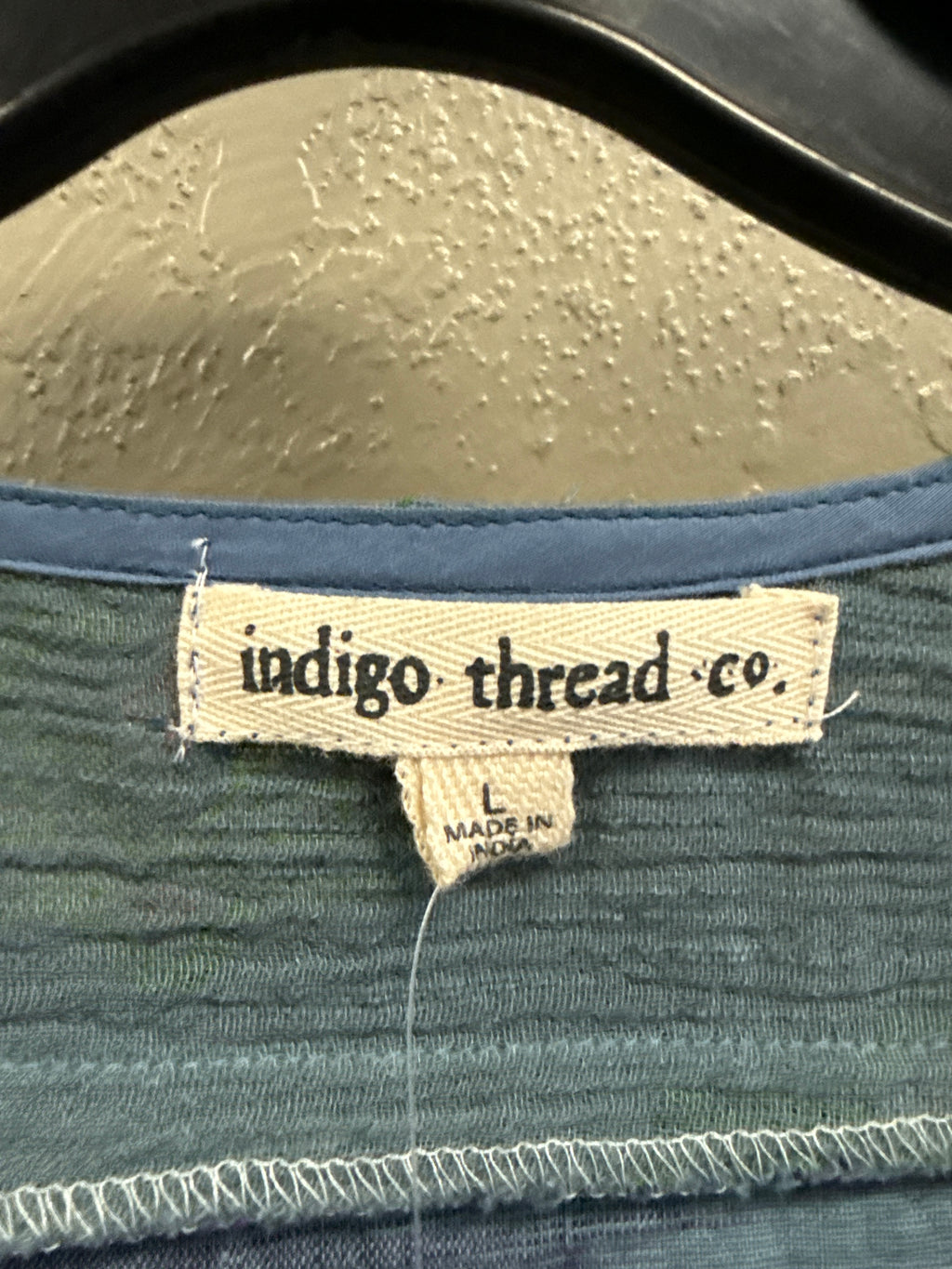 NWOT Indigo Thread Patchwork Top (org$52)