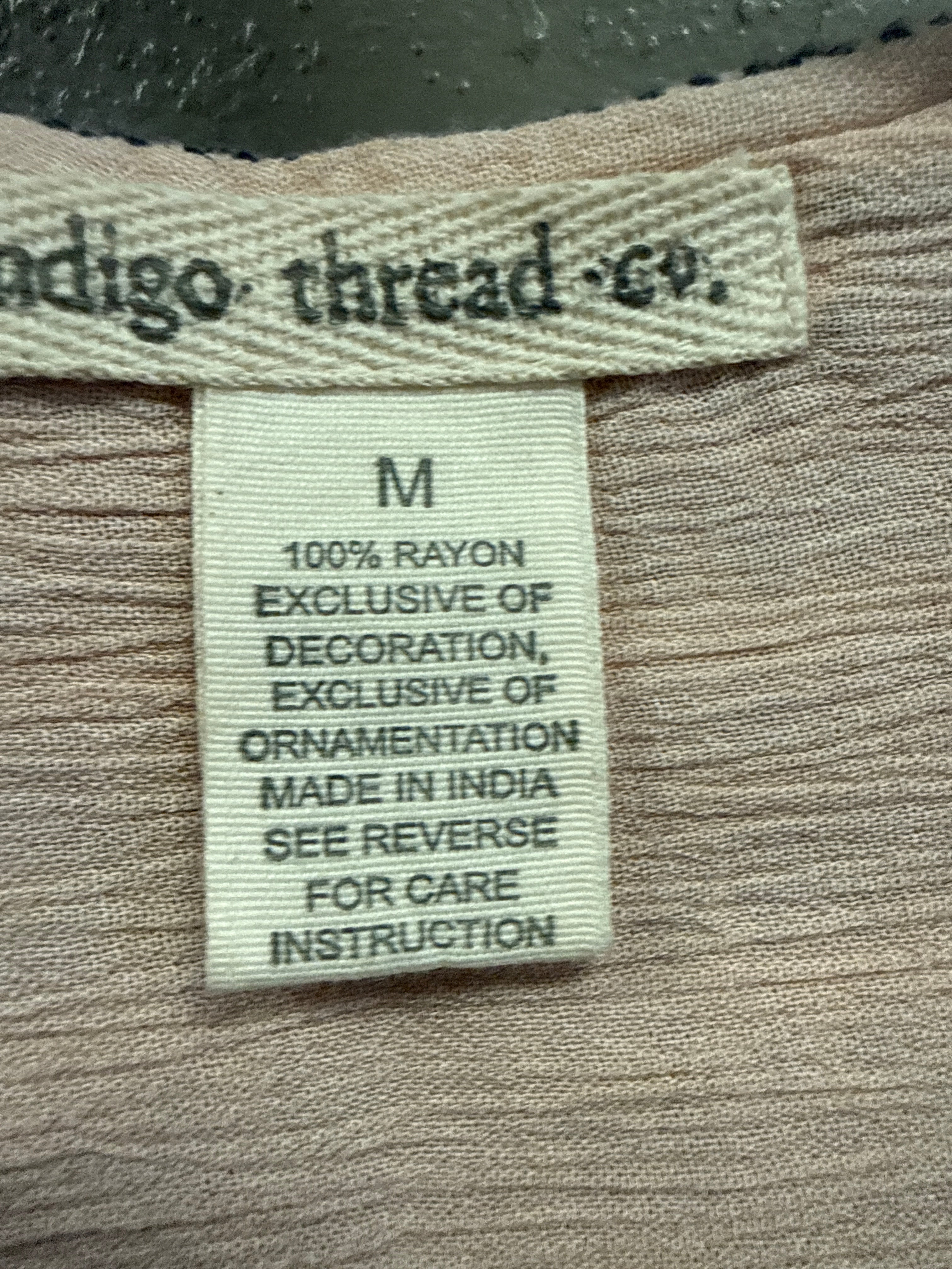 NWT Indigo Thread Dip-Dye Cardi (org$48)