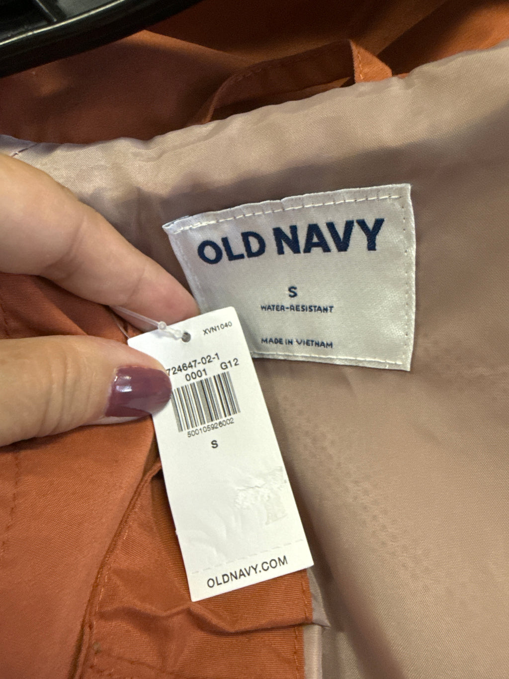 NWT Old Navy Water-Resistant Midi Trench (org$70)