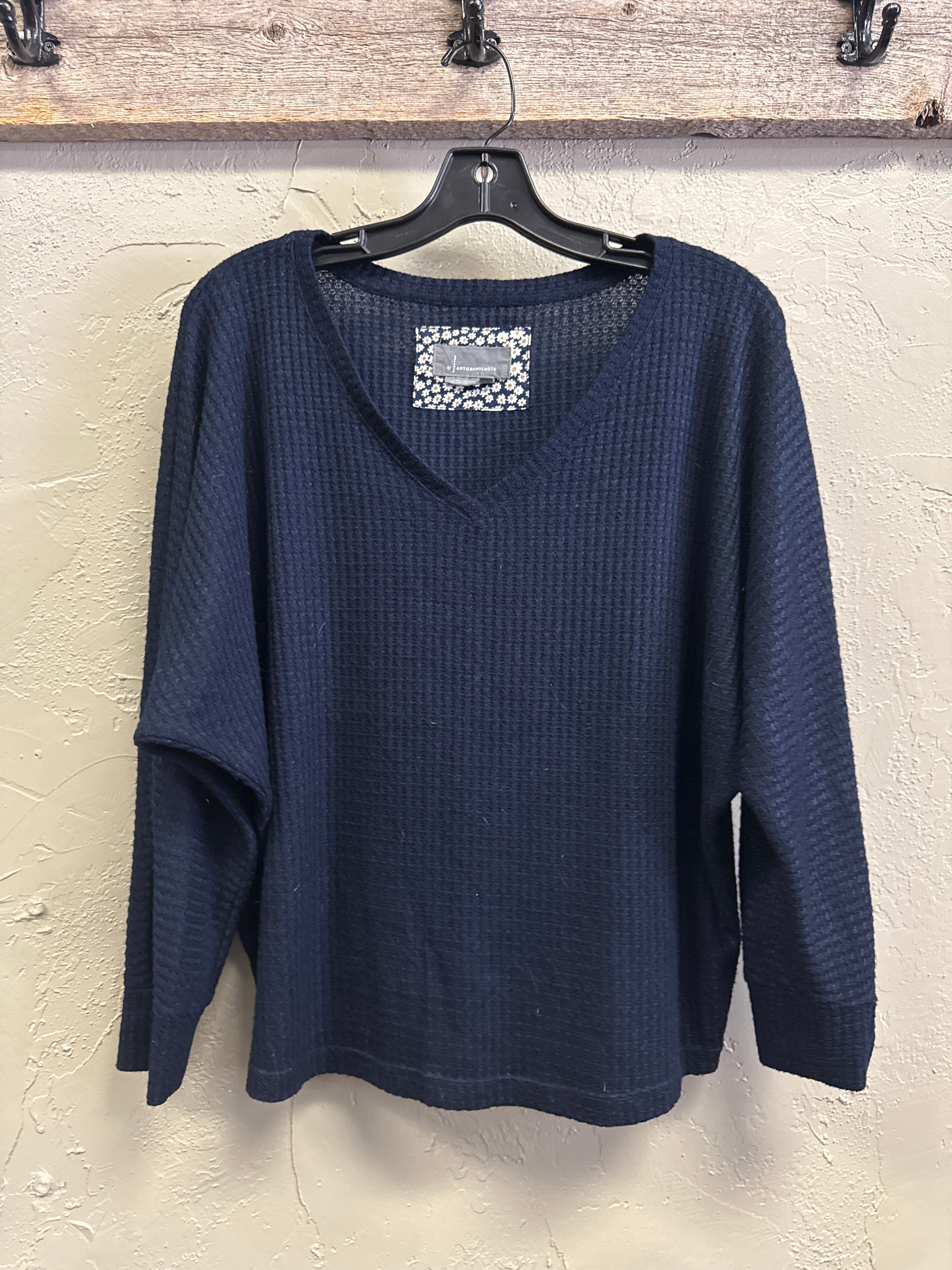 Anthro Waffle Knit Pullover (org$78)