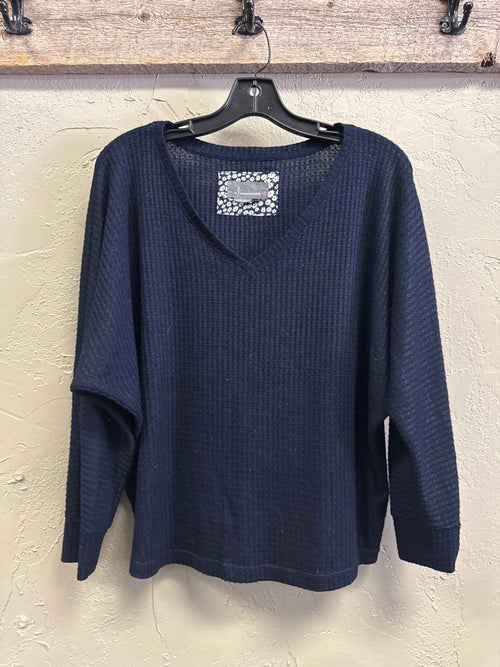 Anthro Waffle Knit Pullover (org$78)
