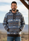 Rock&Roll Aztec Print Hoodie