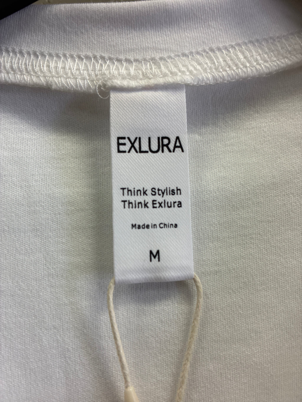 NWT Exlura Short Sleeve Crop Tee
