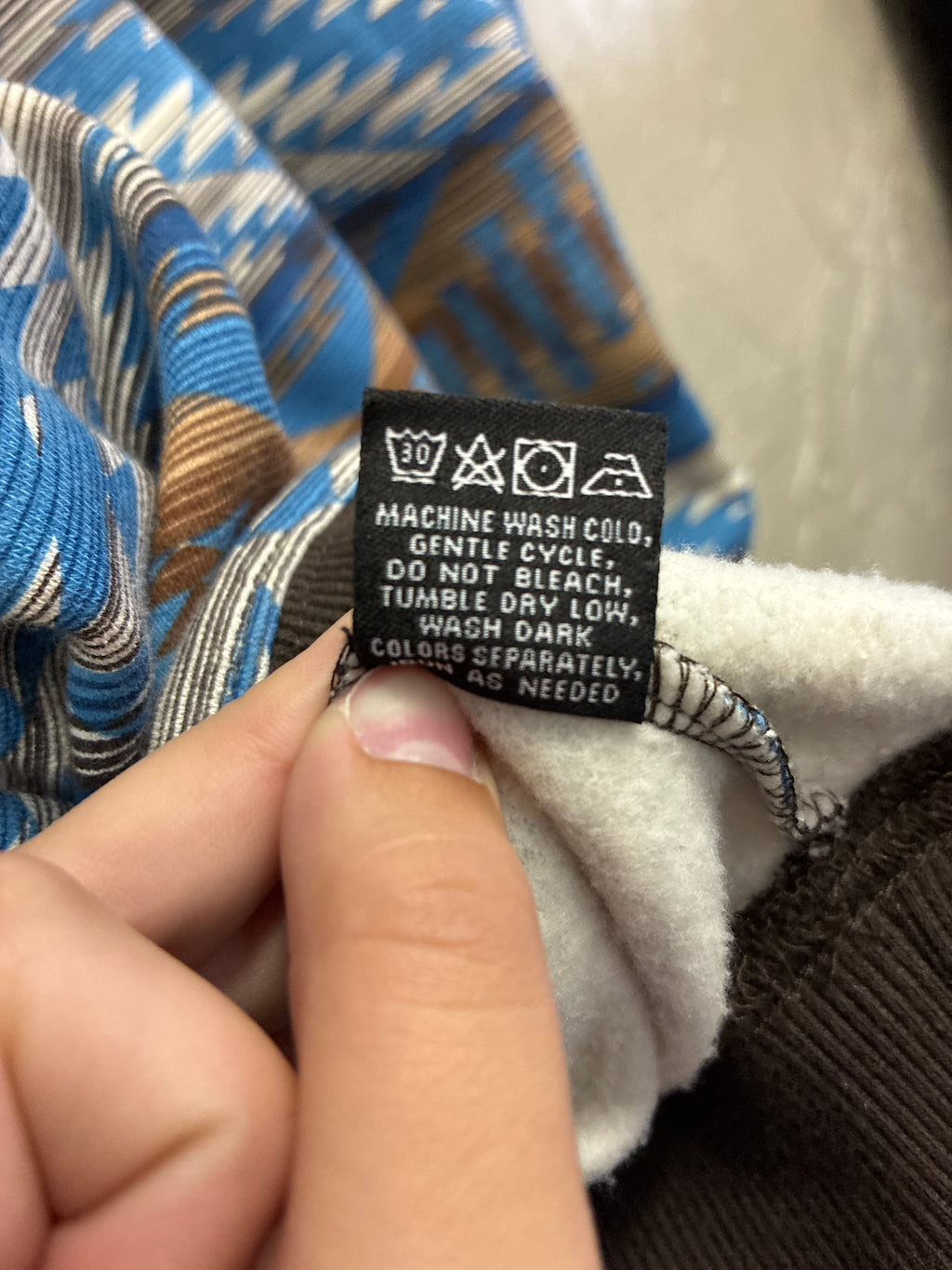 Rock&Roll Aztec Print Hoodie