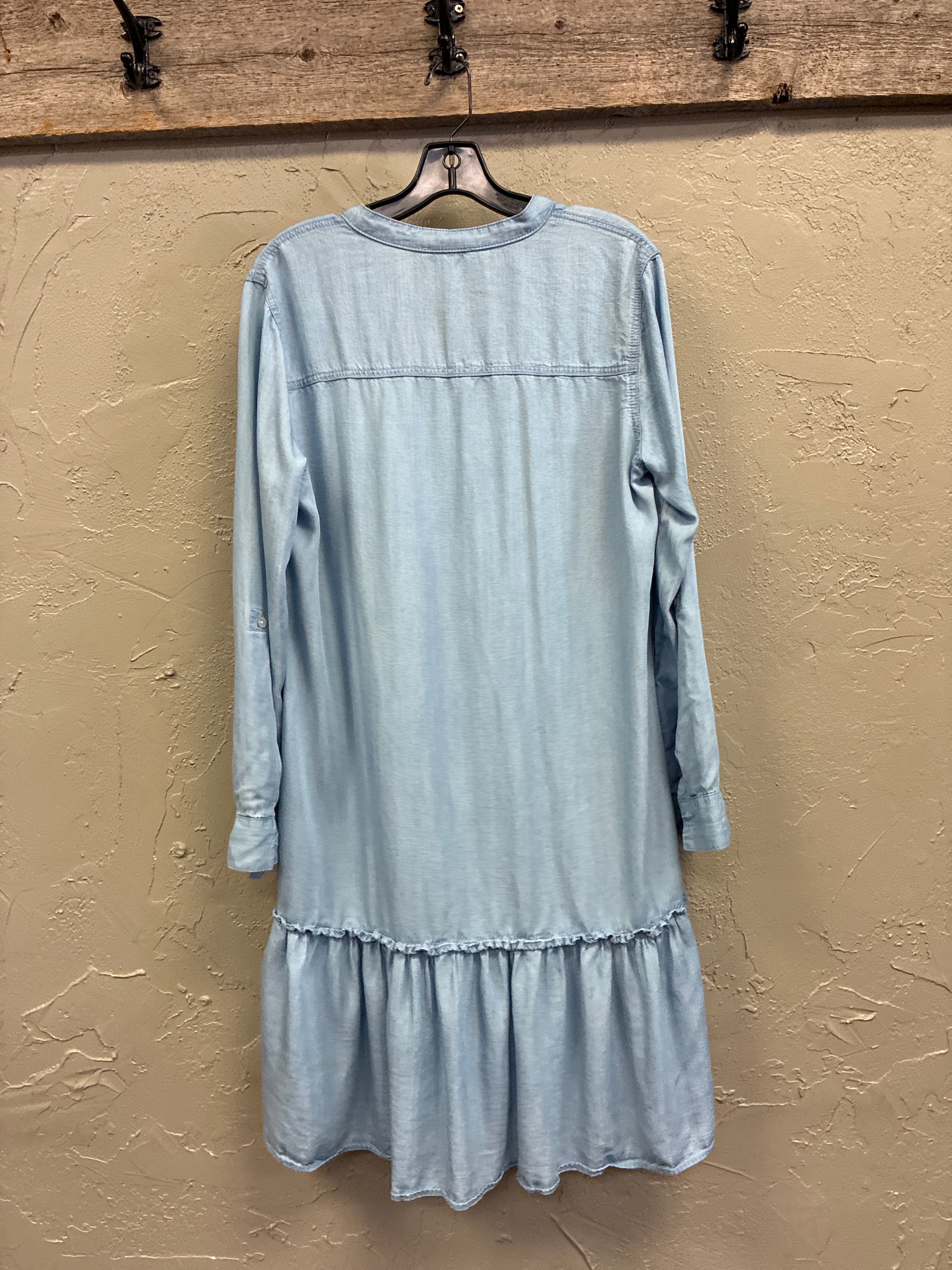 NWOT oSo Chambray Drop Waist Dress