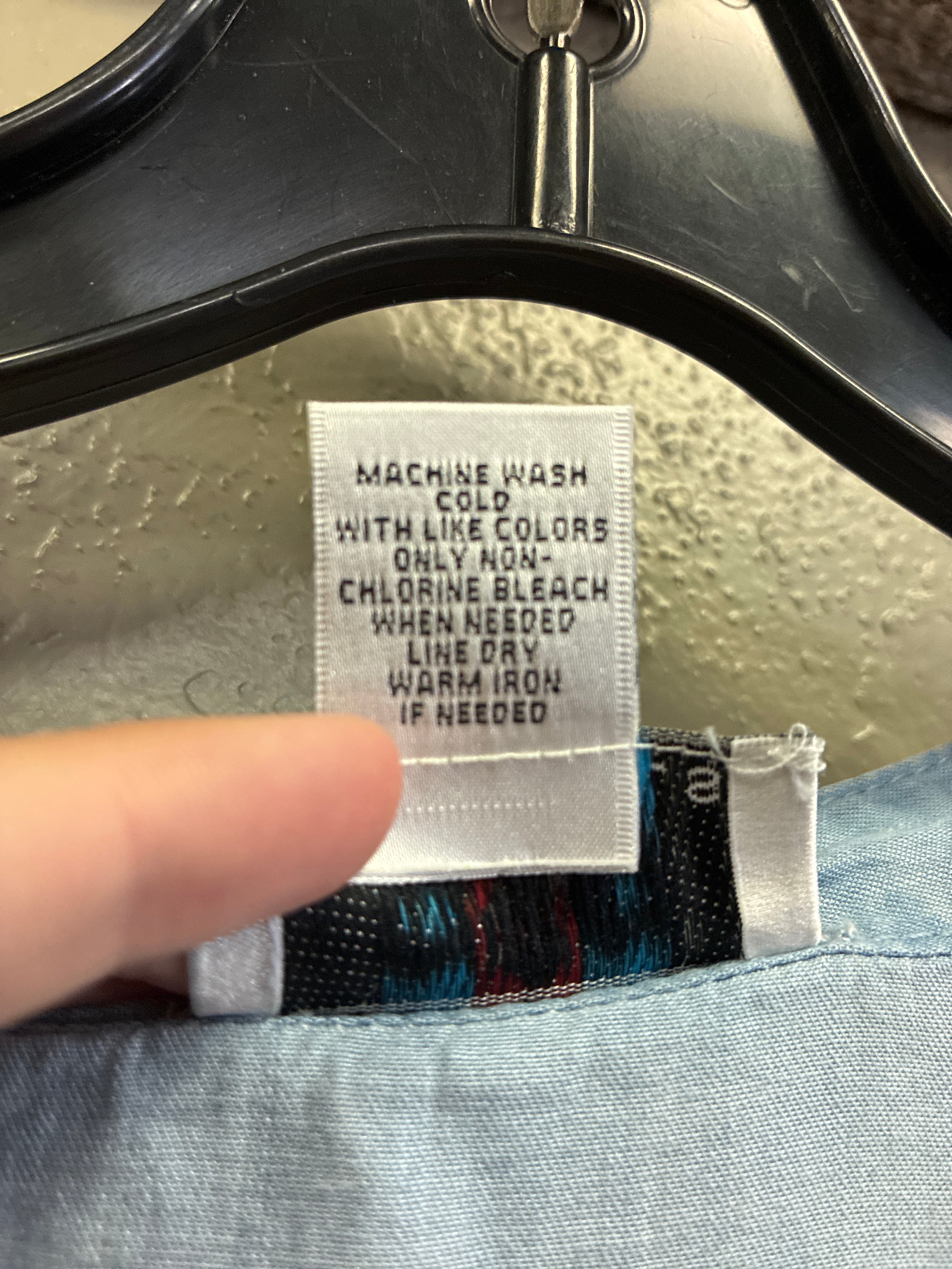 NWOT oSo Chambray Drop Waist Dress