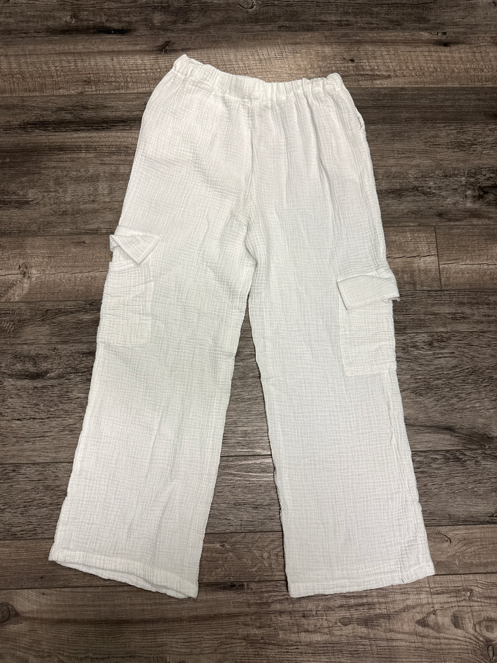Rachel Paige Cotton Gauze Cargos