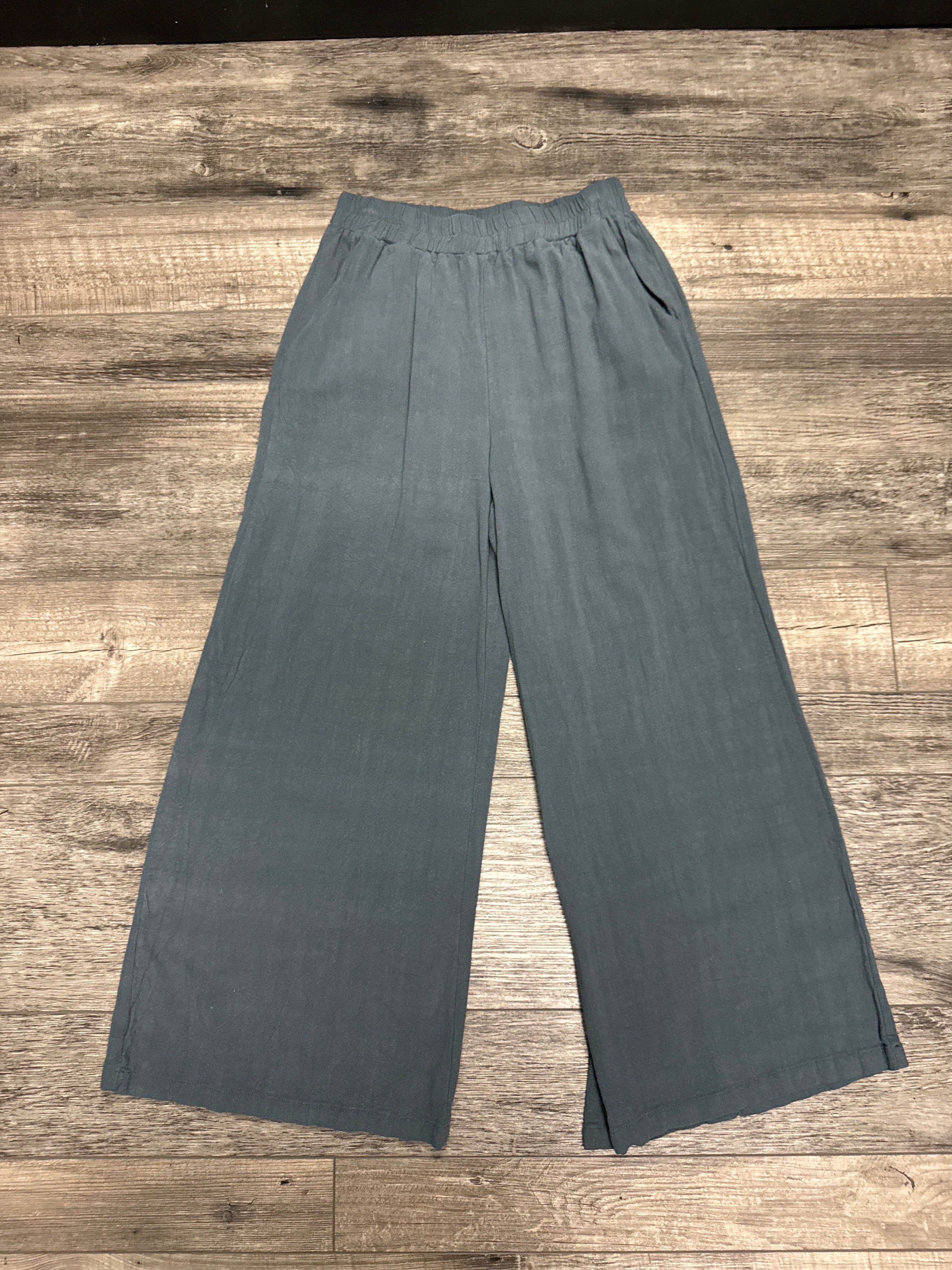 Wide-Leg Palazzo Pants