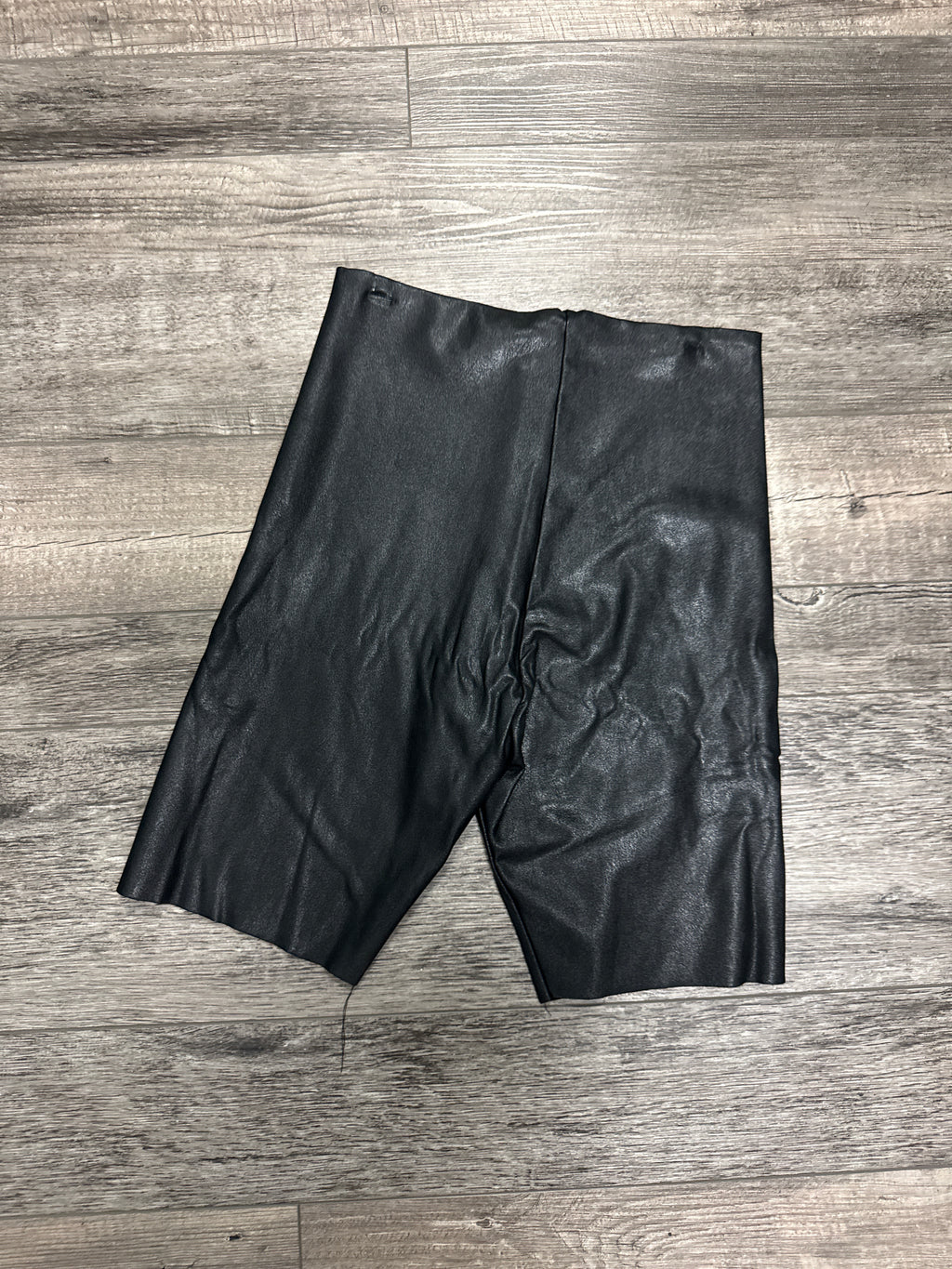 Benie LA Vegan Leather Biker Shorts