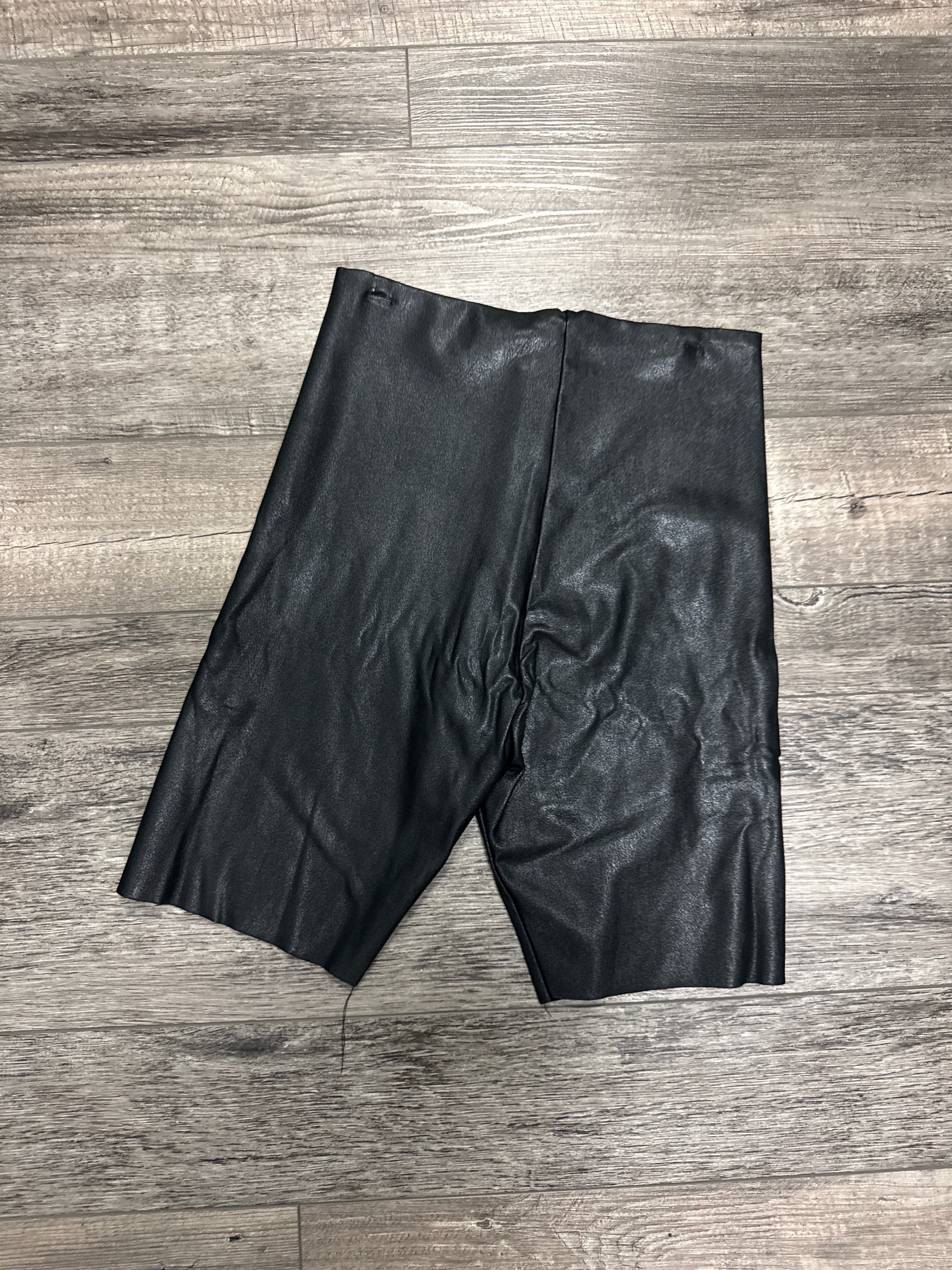 Benie LA Vegan Leather Biker Shorts