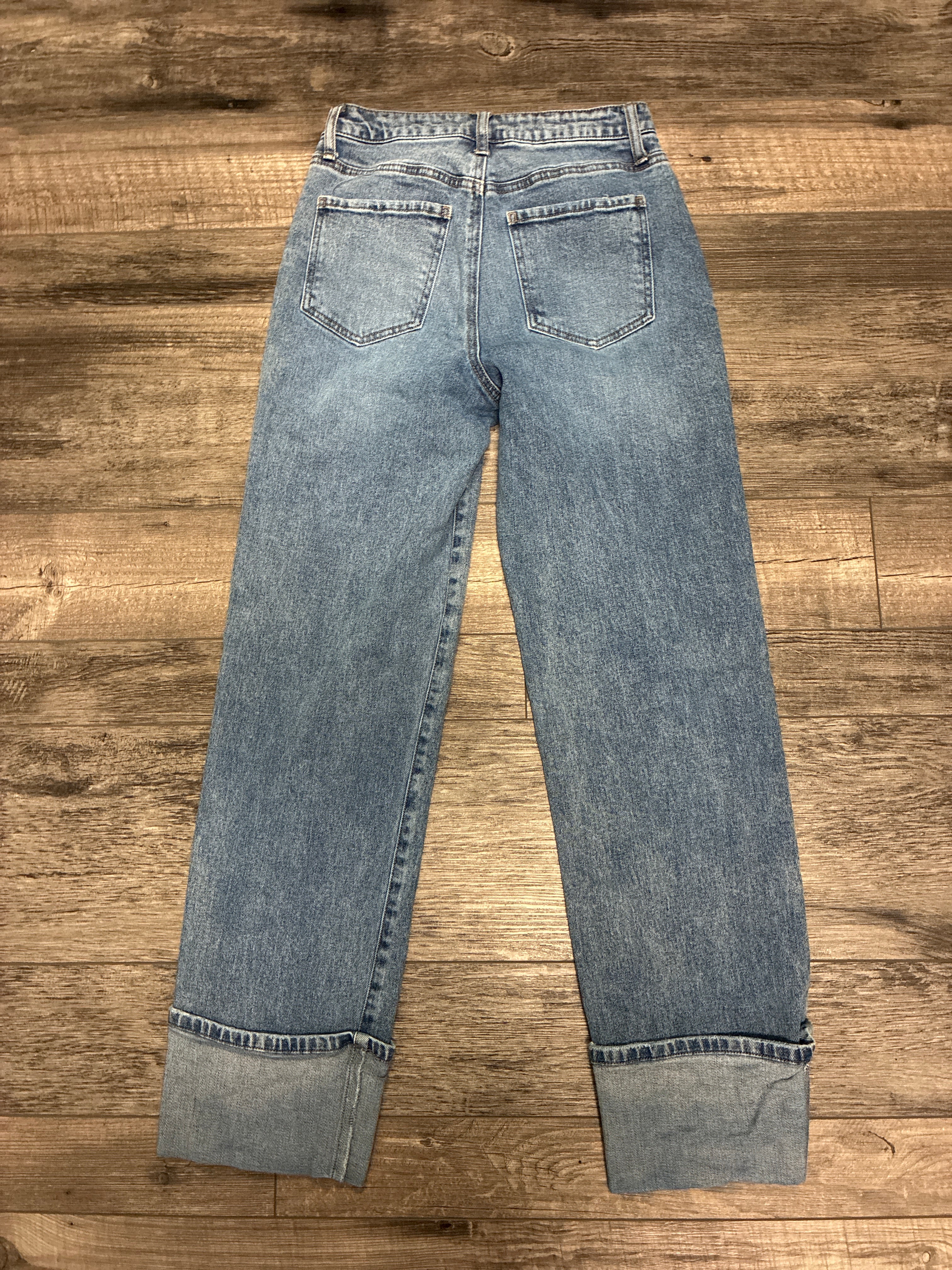 tgla High-Rise Cuffed Jean (org$62)