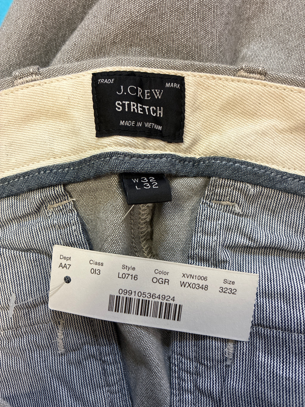 NWT J Crew 484 Slim Chinos (org$98)