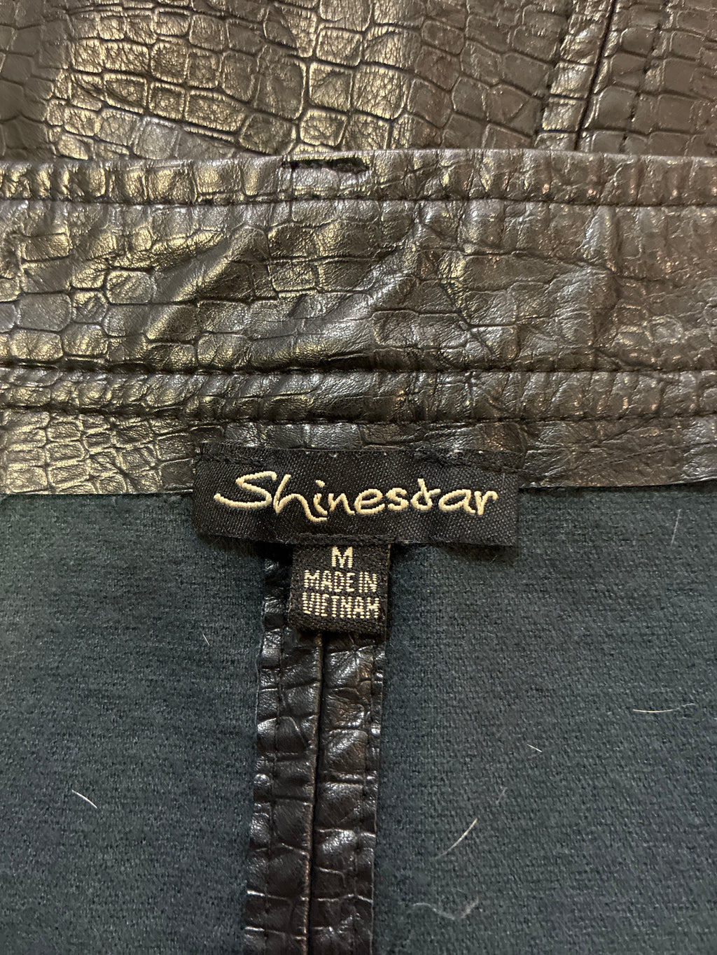 Shinestar Vegan Leather Mini