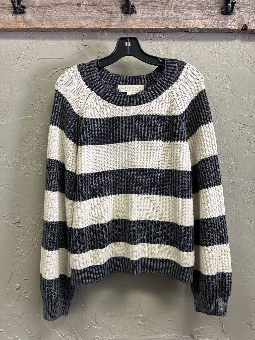 Saltwater Luxe Raglan Crewneck Sweater (org$88)