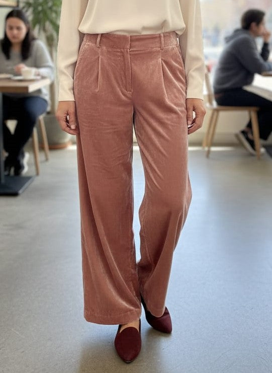 LOFT Velvet Trousers (org$100)