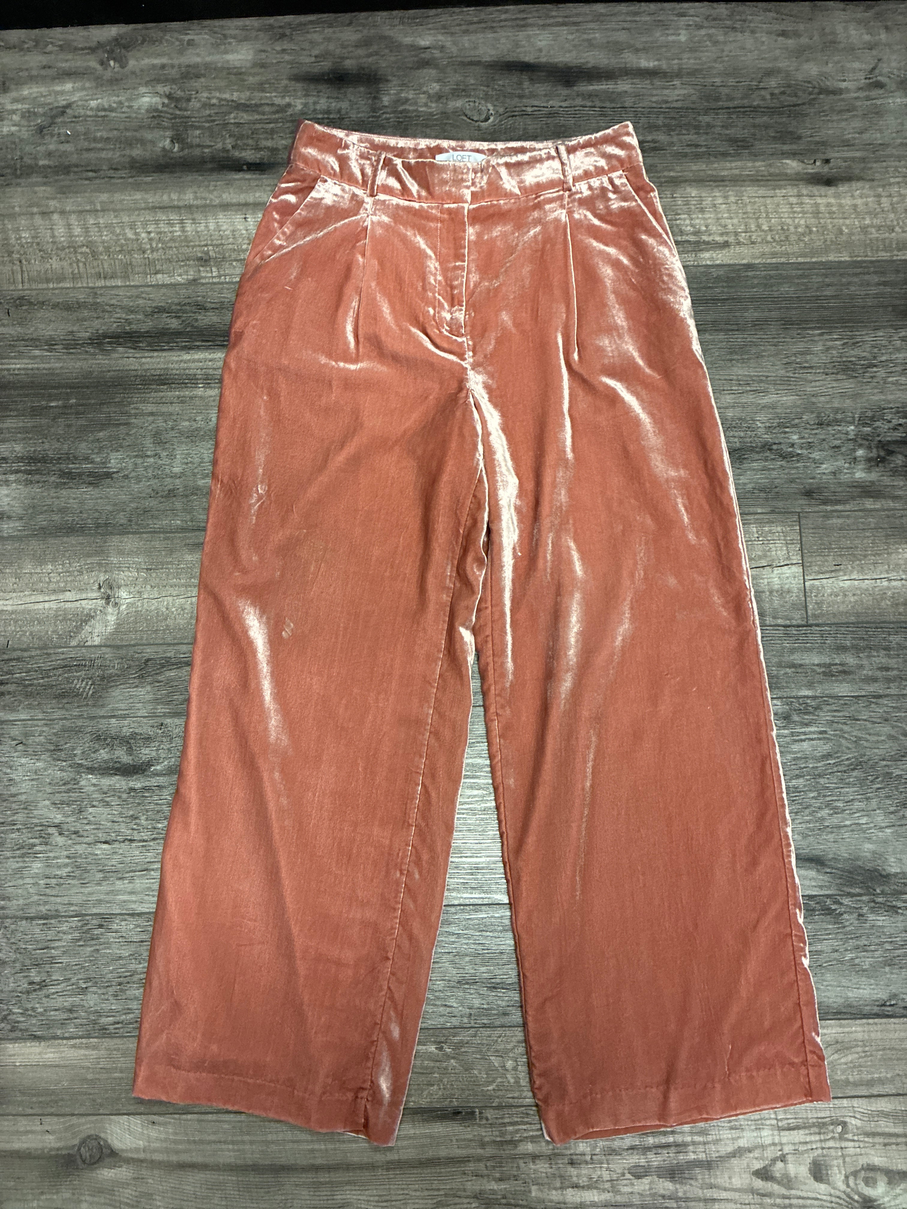 LOFT Velvet Trousers (org$100)