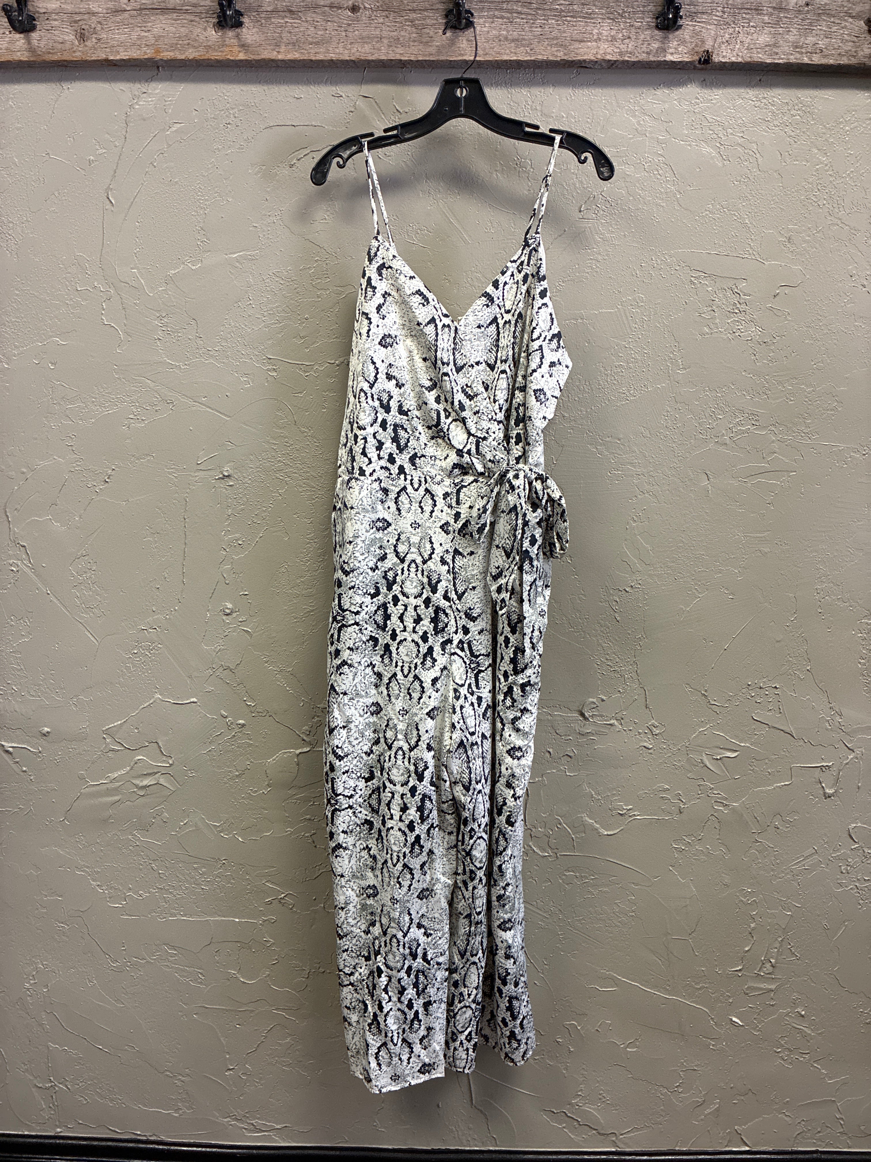 mod/x Snake Print Jumpsuit (org$80)
