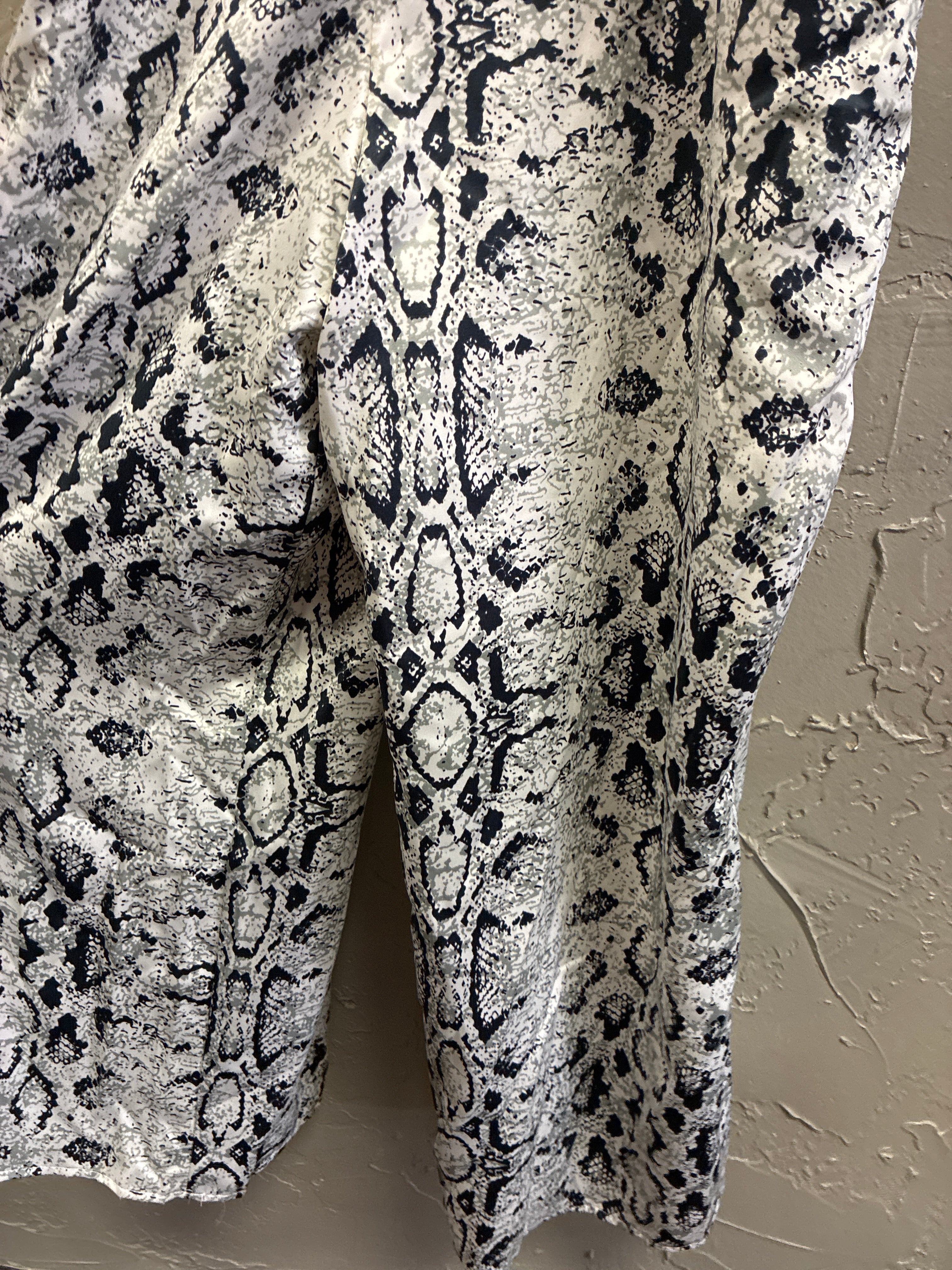 mod/x Snake Print Jumpsuit (org$80)