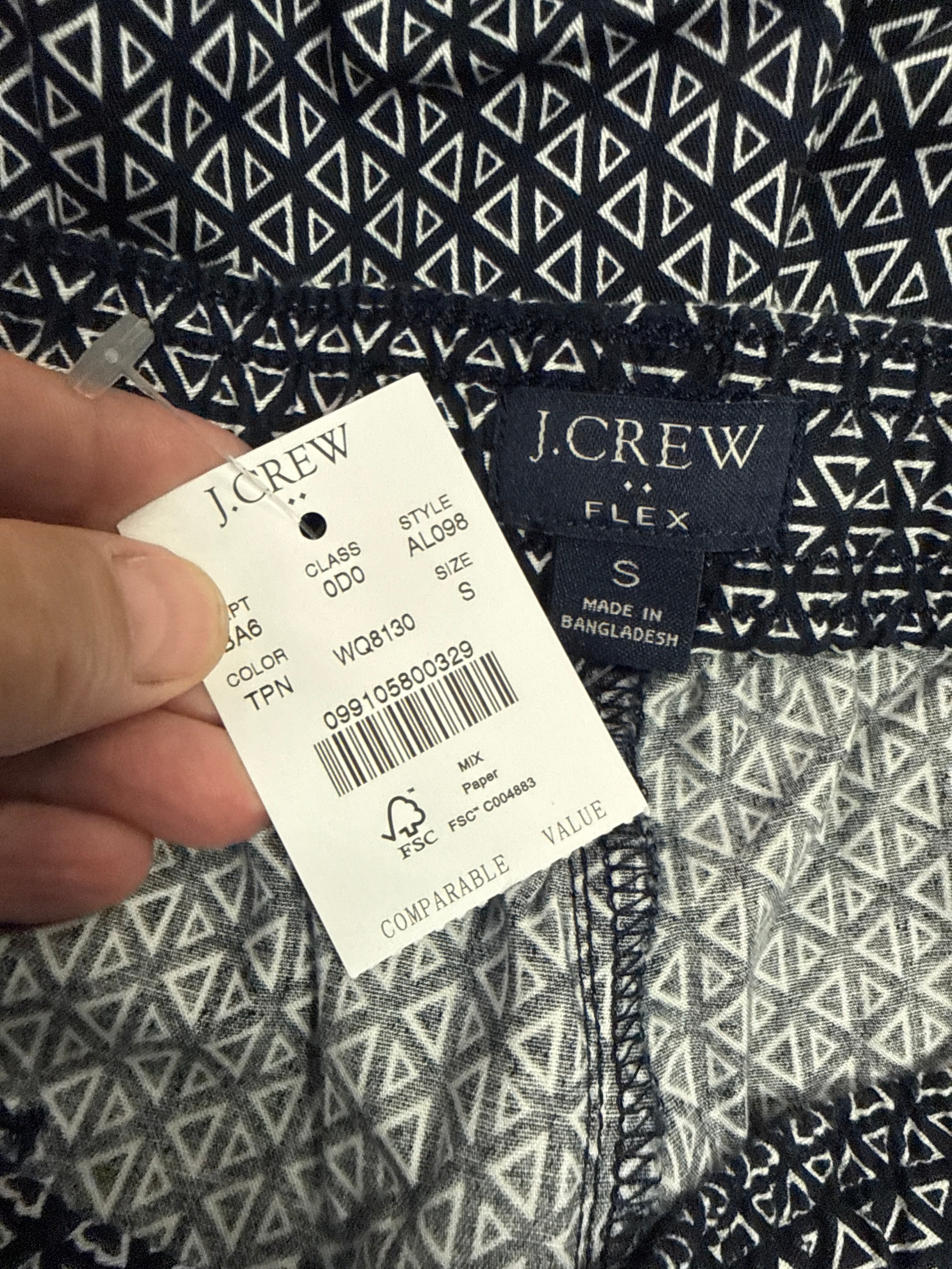 NWT J Crew Pull-On Dock Shorts (org$80)