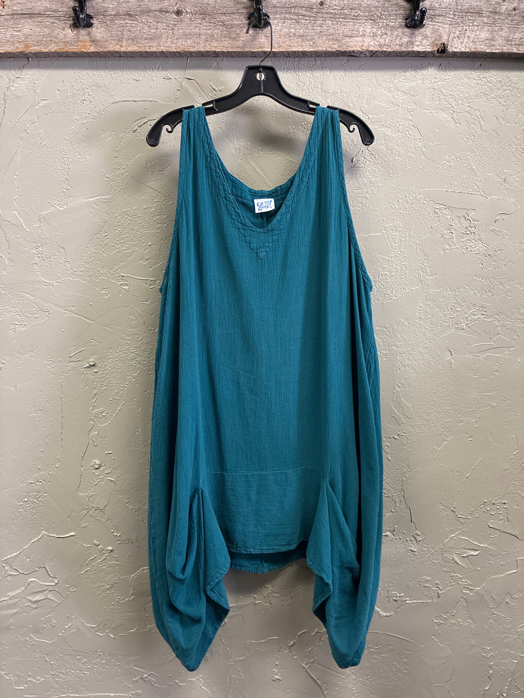 Oh My Gauze Hanky Hem Tunic