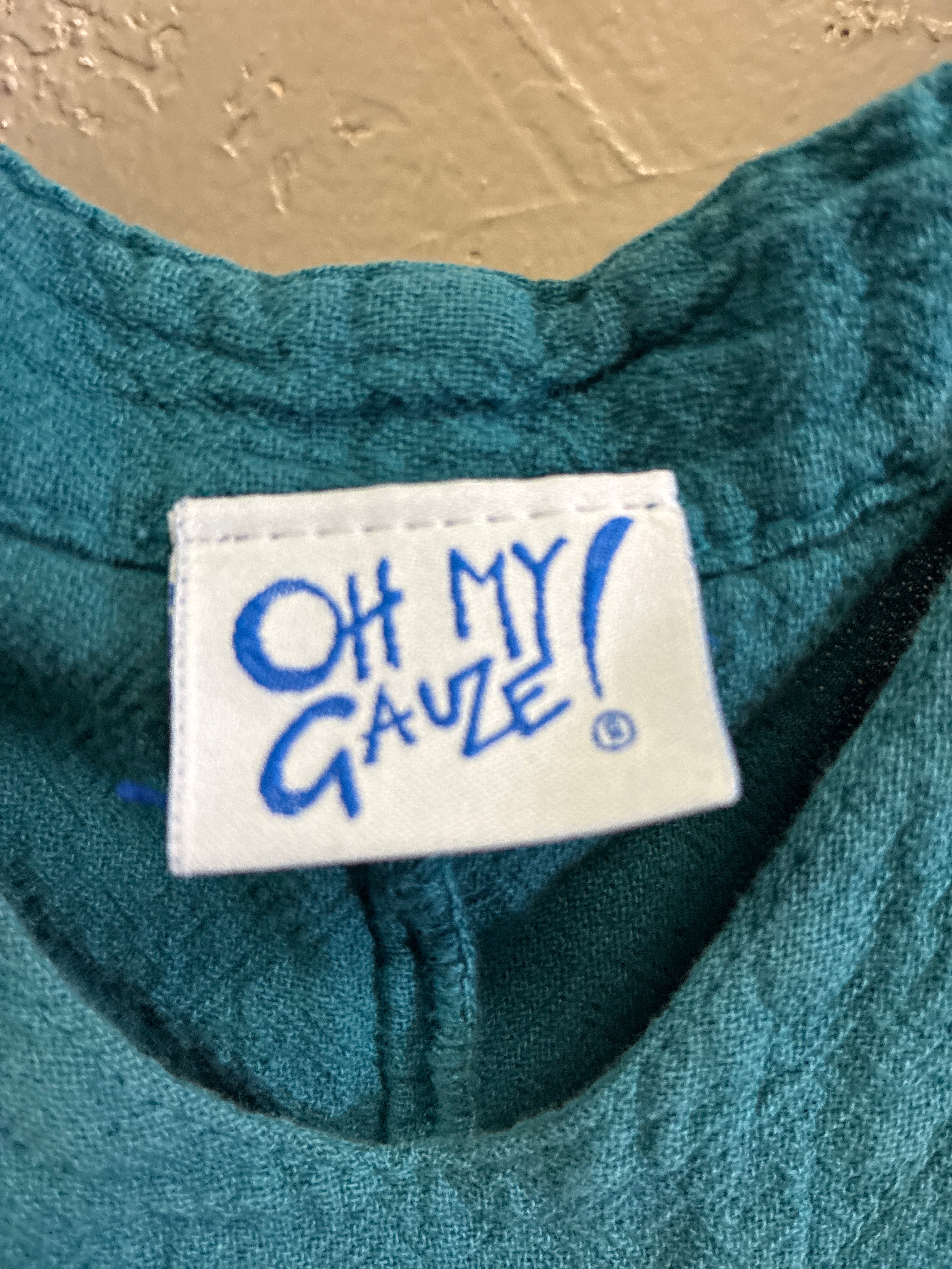Oh My Gauze Hanky Hem Tunic