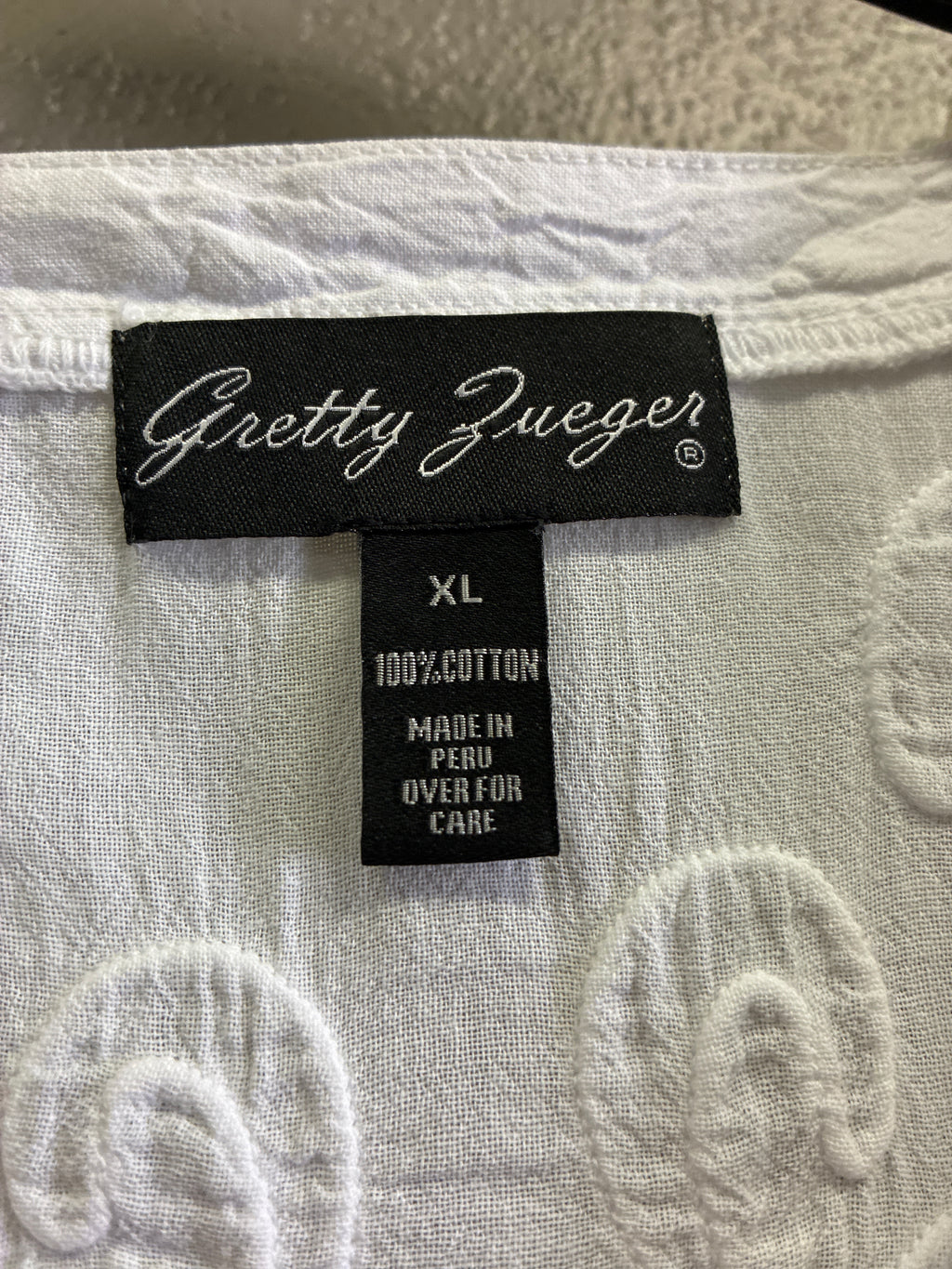 Gretty Zueger Lola Cotton Tunic (org$135)