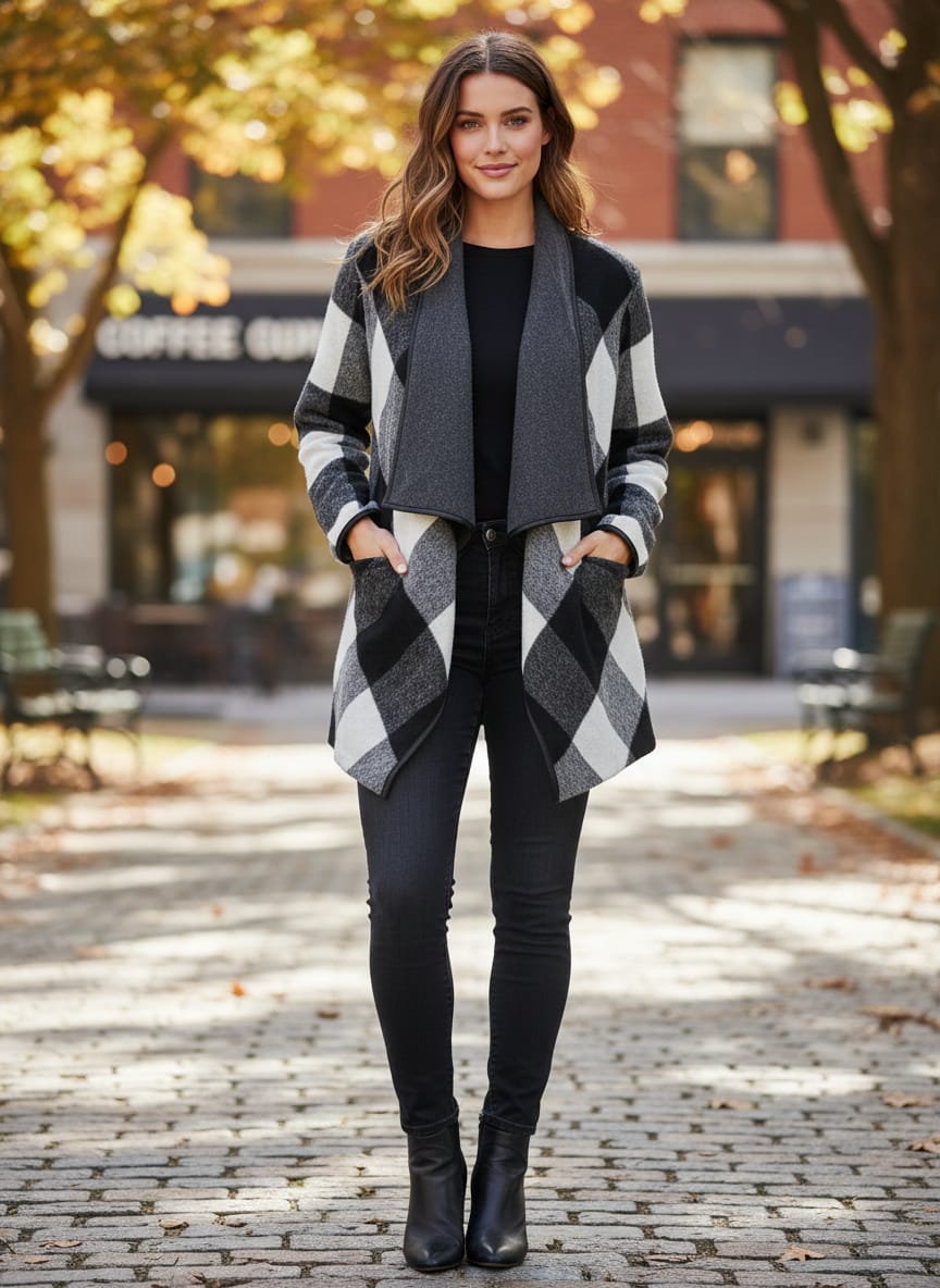 NWT Lane Bryant Open-Front Jacket (org$160)