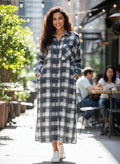 NWOT Entro Full Length Shirt Dress (org$58)