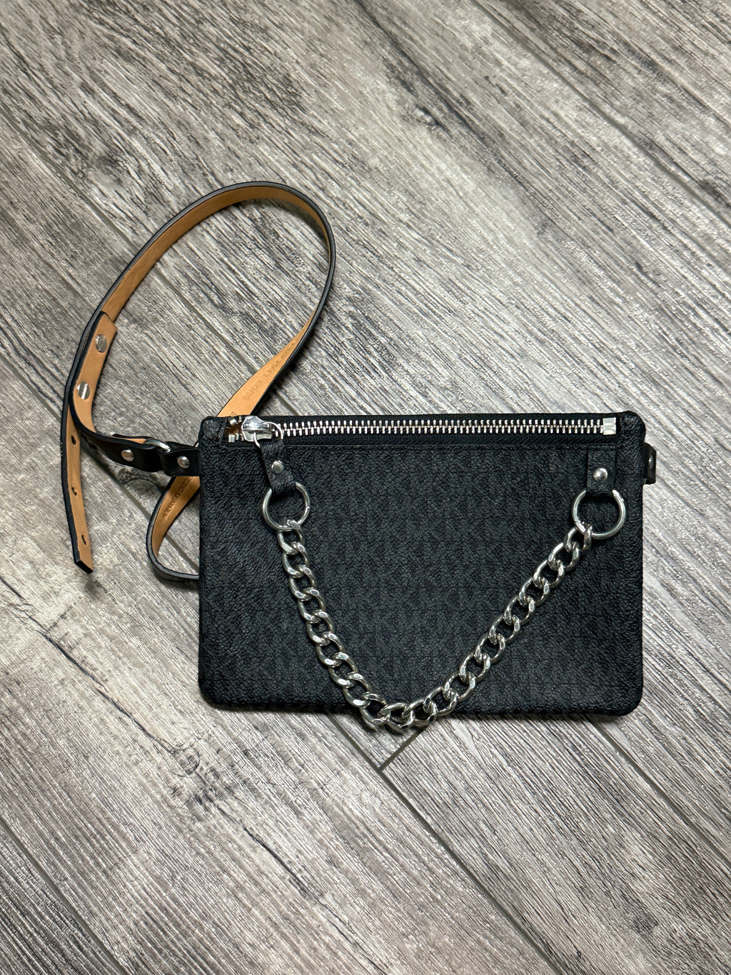 MK Pull Chain Belt Bag (org$68)