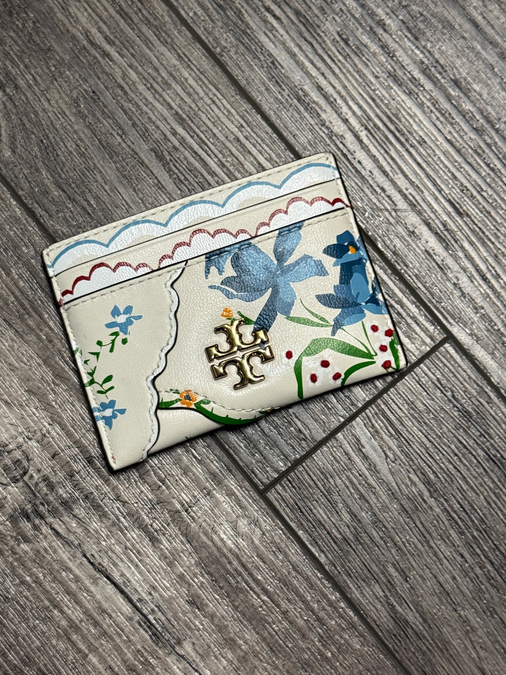 Tory Burch Mixed Floral Card Case (org$98)