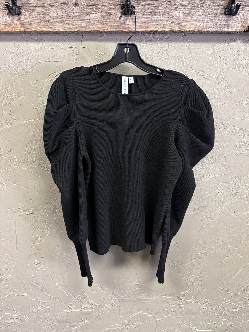 Grace & Karma Drama-Sleeve Pullover