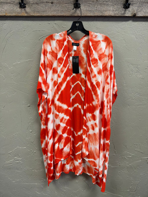 *NWT Harve Benard Tie-Dye Kimono (org$40)