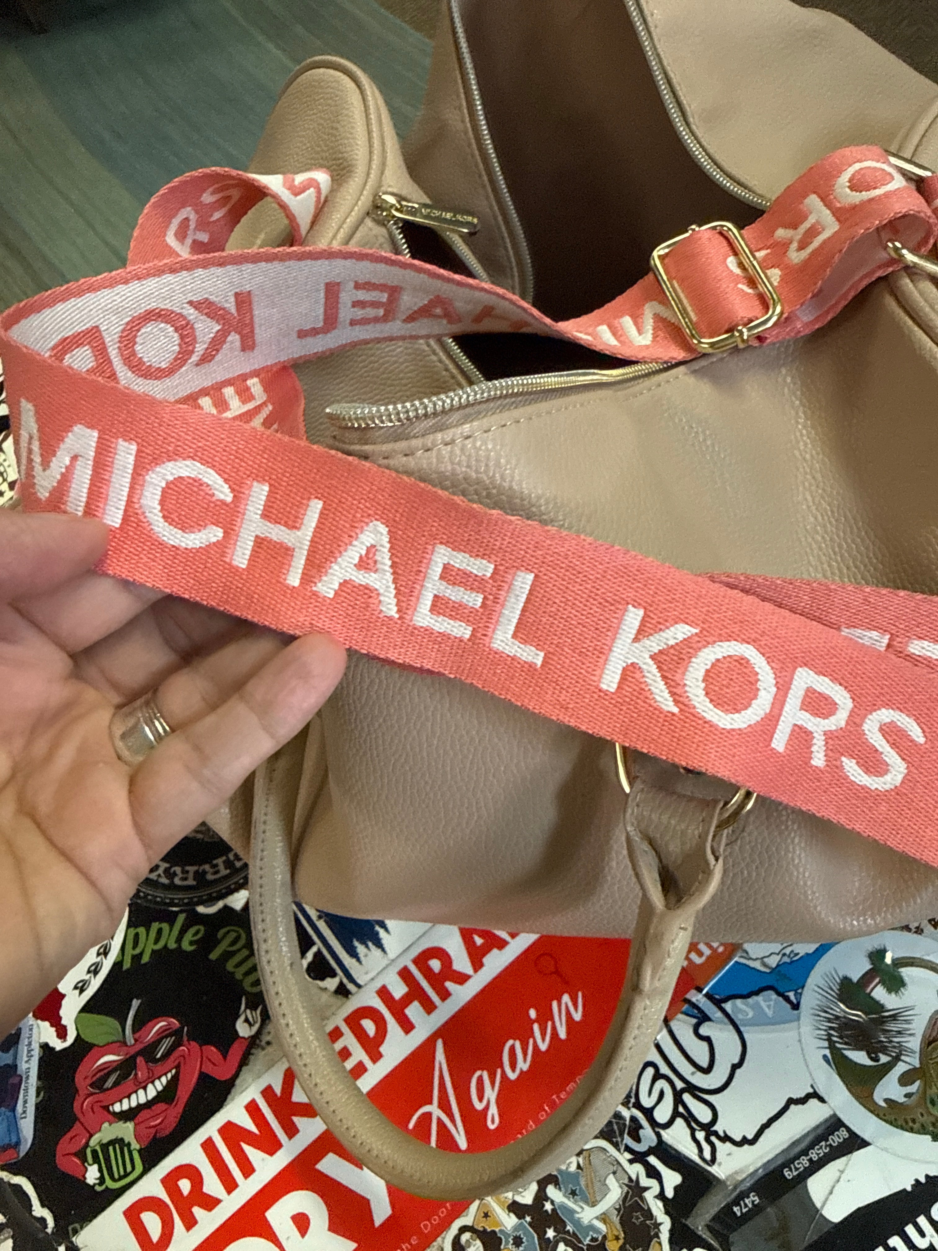 MK Weekender Duffel Bag