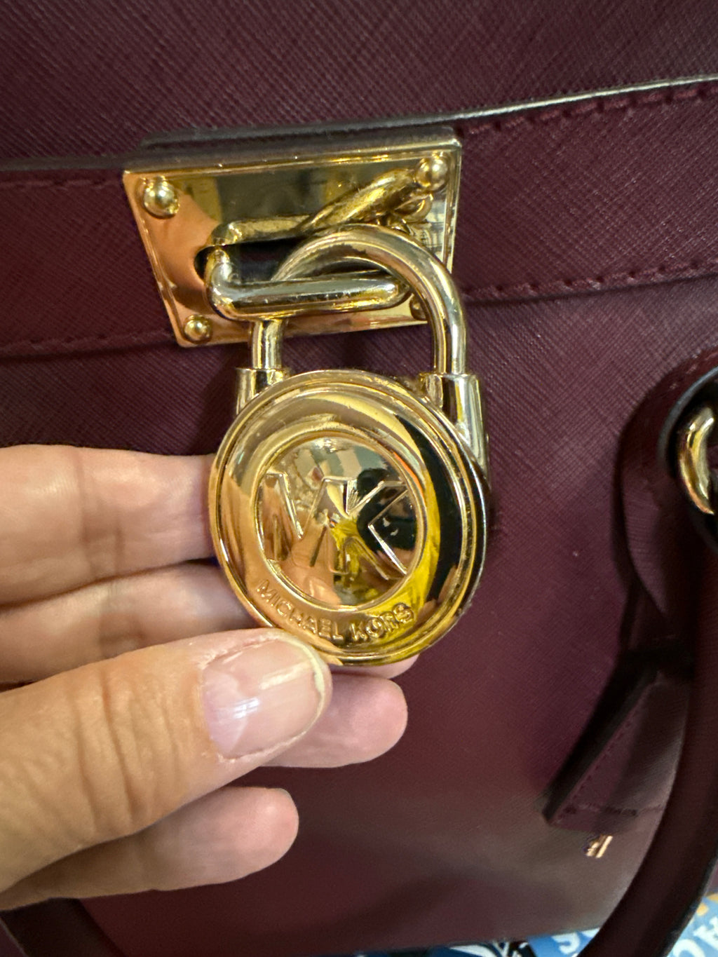 NWOT MK Hamilton Tote (org$358)