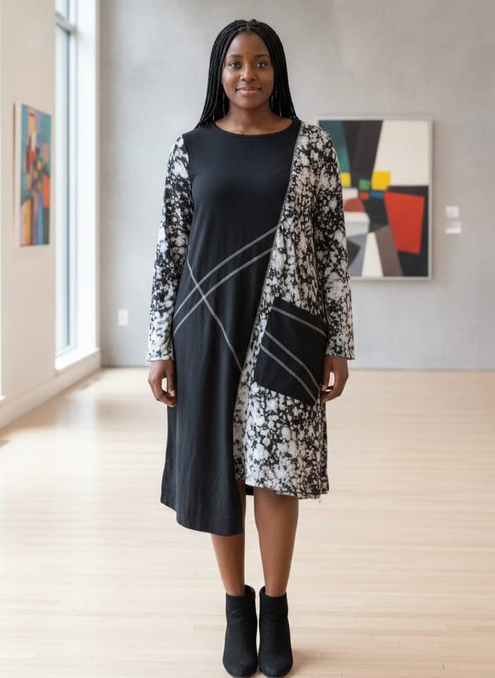 NWOT Winter Sun Asym Dress (org$110)