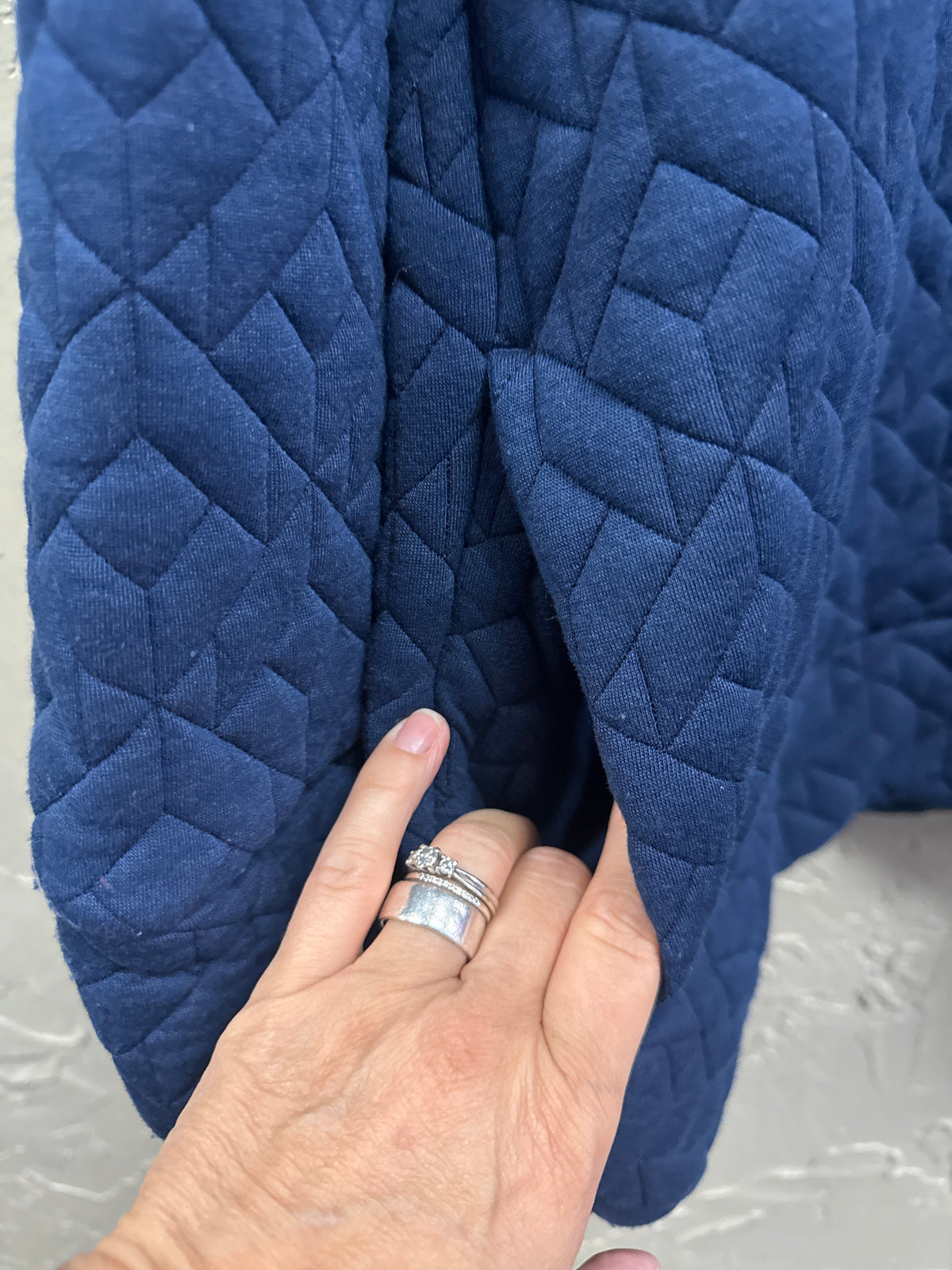 NWT GapFit Quilted Funnel-Neck Pullover (org$90)