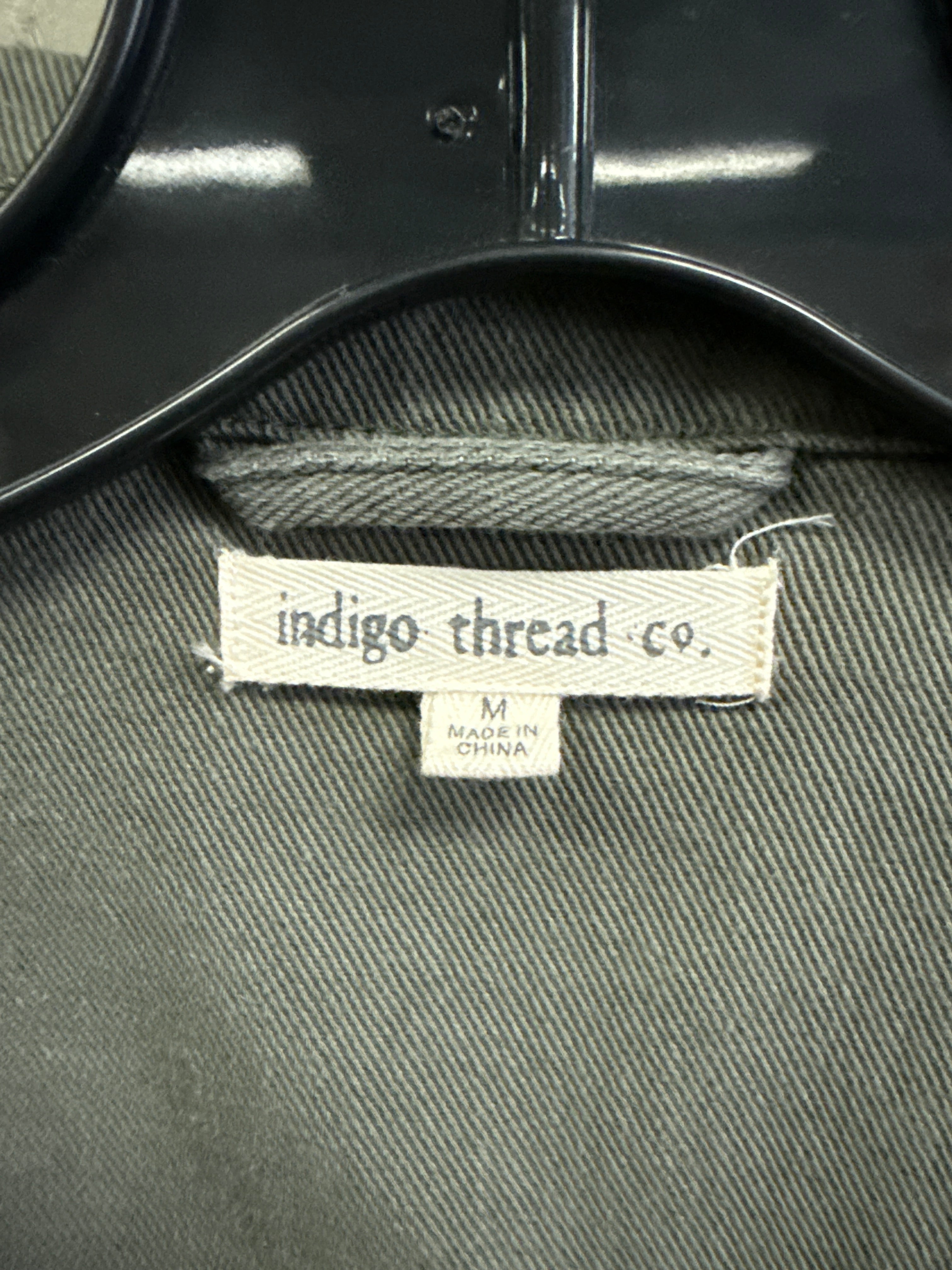 NWOT Indigo Thread Beaded Utility Jacket (org$95)