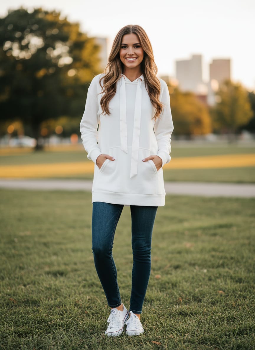 NWT Flirtitude Active Oversized Hoodie (org$42)