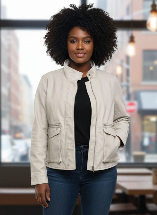 NWT Baccini Vegan Leather Jacket (org$89)
