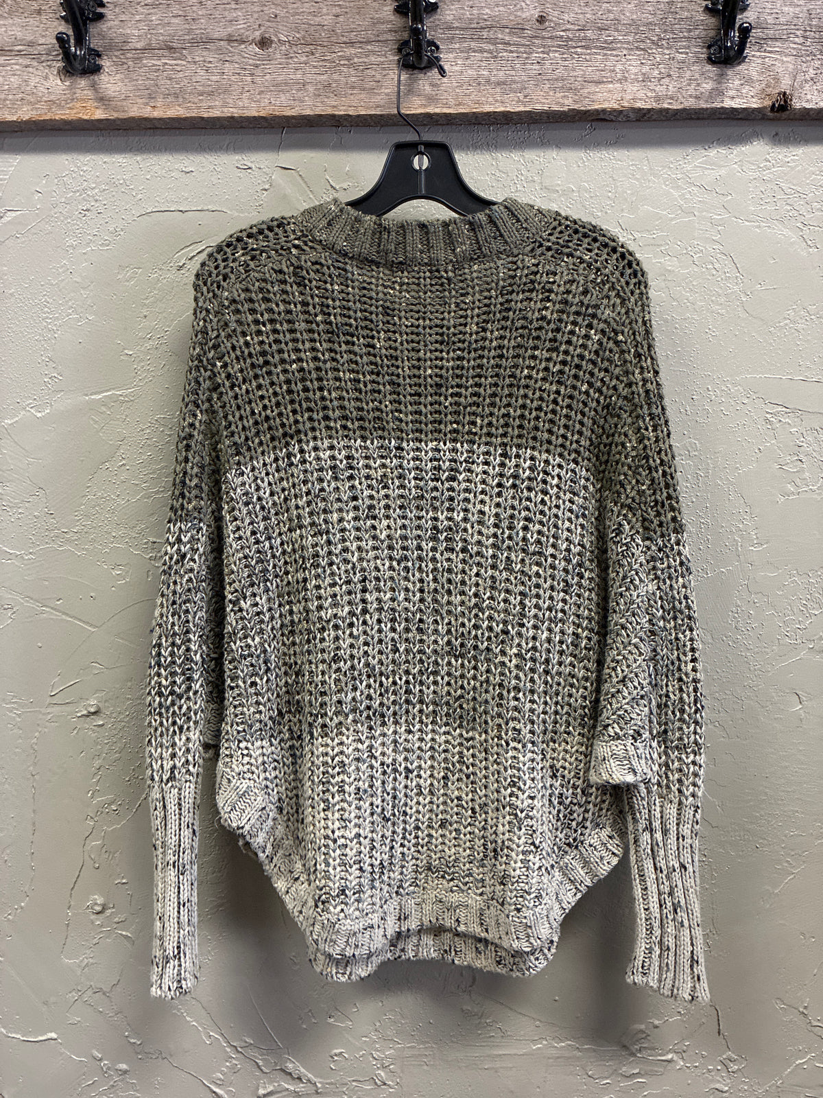 NWOT Simply Noelle Poncho Sweater (org$48)